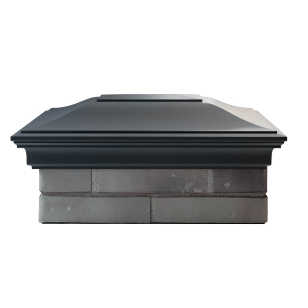 Колпак Zking Монблан Серый на столб 2х1.5 кирпича (515х385мм) в Новороссийске фото