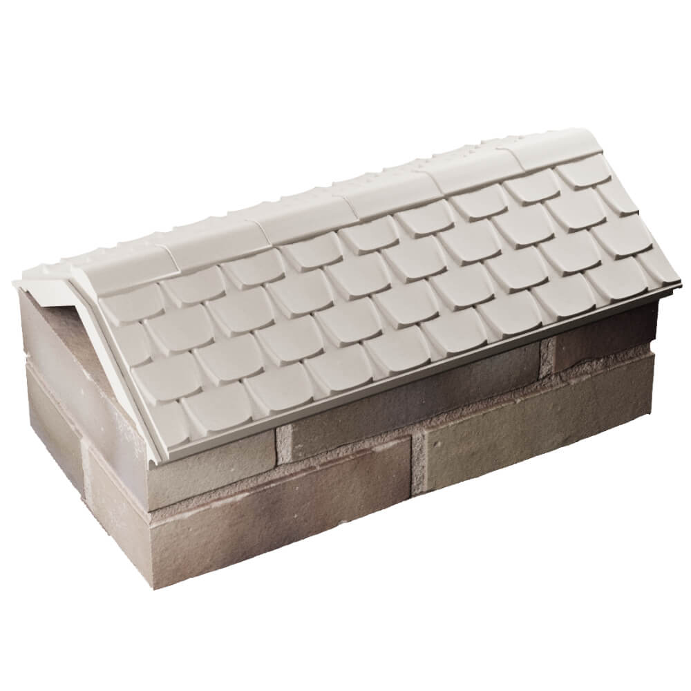 Парапет Zking Эльбрус Бежевый с посадкой на 1 кирпич (255мм) в Новороссийске фото