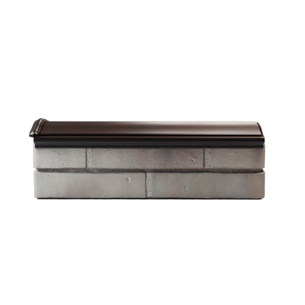 Парапет Zking Монблан Коричневый посадка на 0.5 кирпича (130мм) в Новороссийске фото