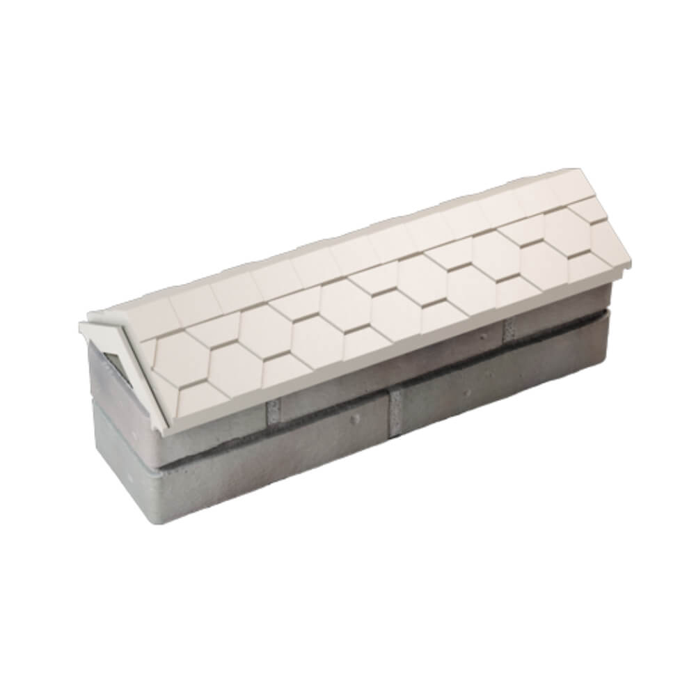 Парапет Zking Эверест Бежевый с посадкой на 0.5 кирпича (130мм) в Новороссийске фото