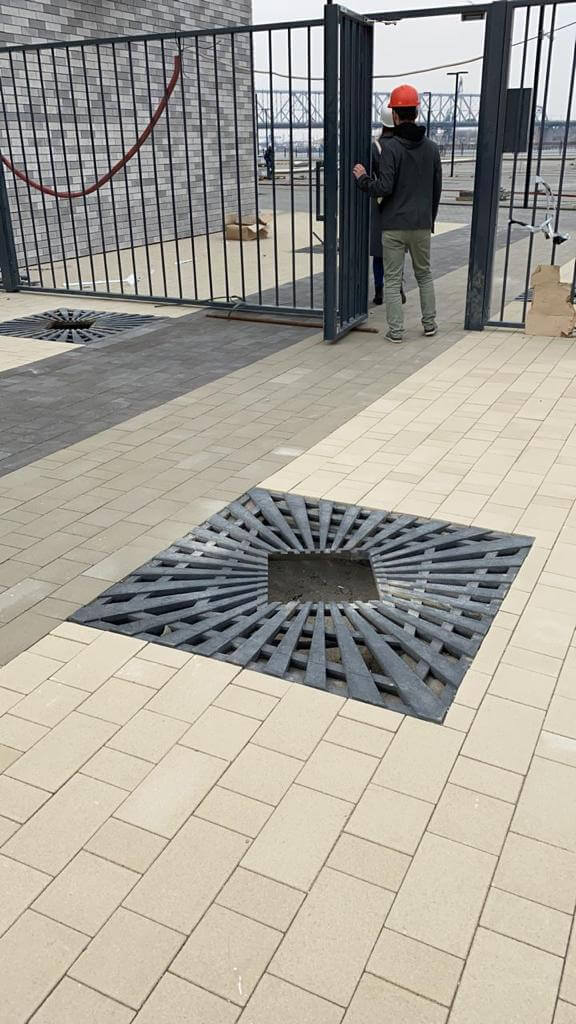 Приствольная решетка для дерева ZKING ATMOSPHERE 1.2х1.2м Черная в Новороссийске фото