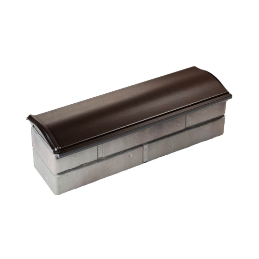 Парапет Zking Монблан Коричневый посадка на 0.5 кирпича (130мм) в Новороссийске фото