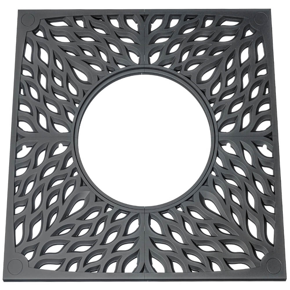 Приствольная решетка для дерева ZKING CRUST 2х2м Черная Новороссийск фото