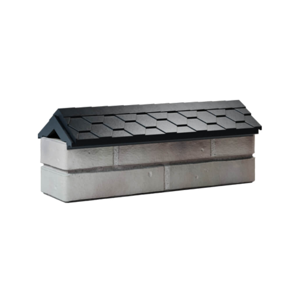 Парапет Zking Эверест Черный с посадкой на 0.5 кирпича (130мм) Новороссийск фото