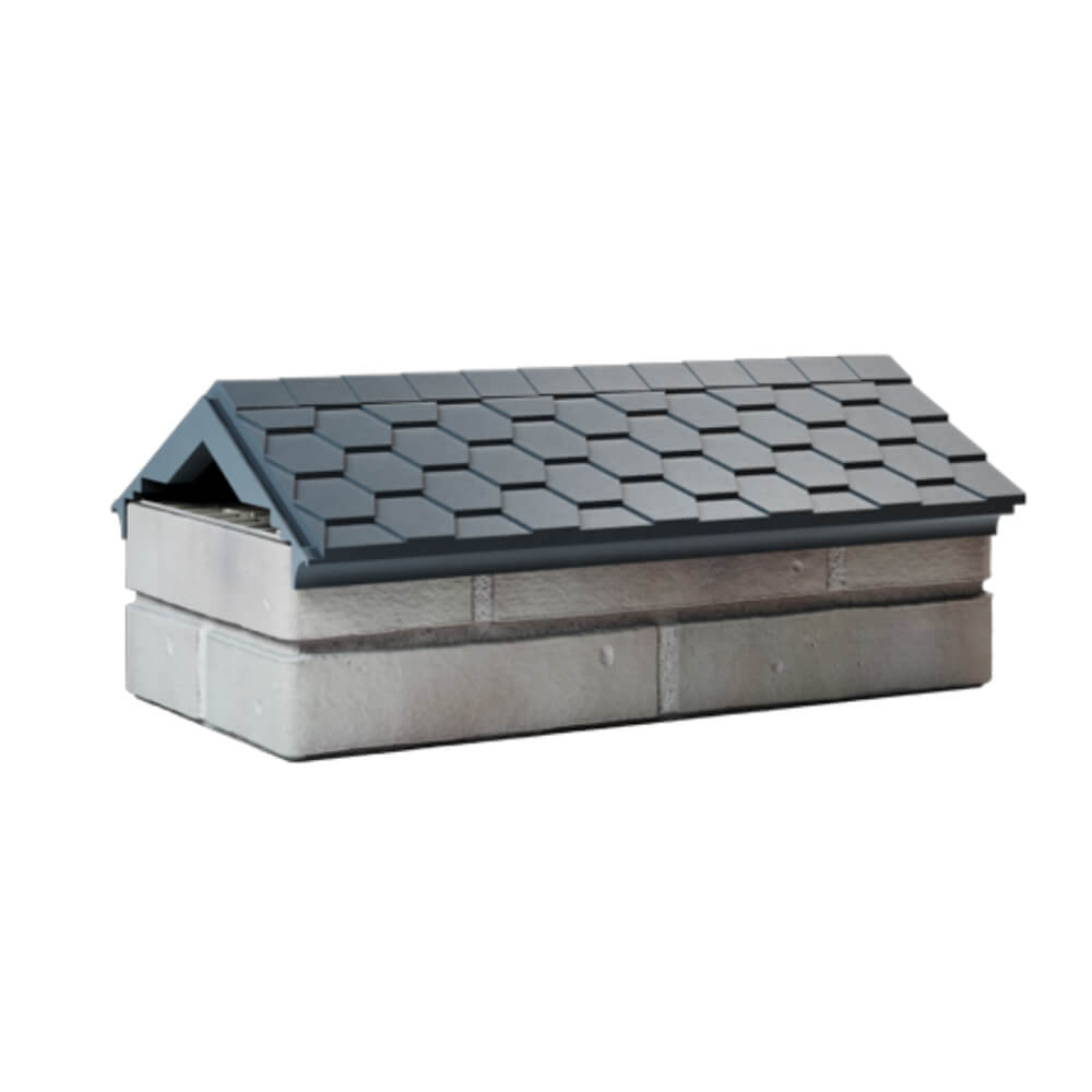 Парапет Zking Эверест Серый с посадкой на 1 кирпич (200/225/255мм) Новороссийск фото