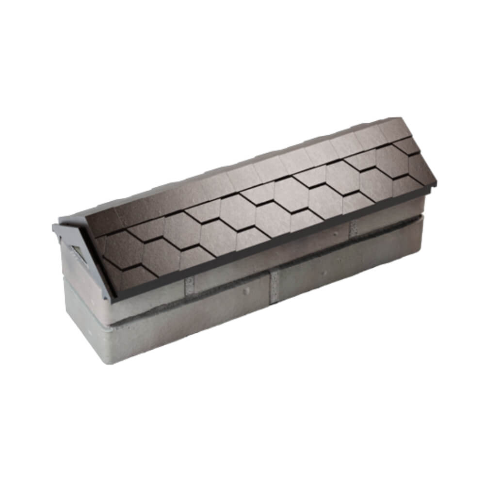 Парапет Zking Эверест Коричневый с посадкой на 0.5 кирпича (130мм) в Новороссийске фото