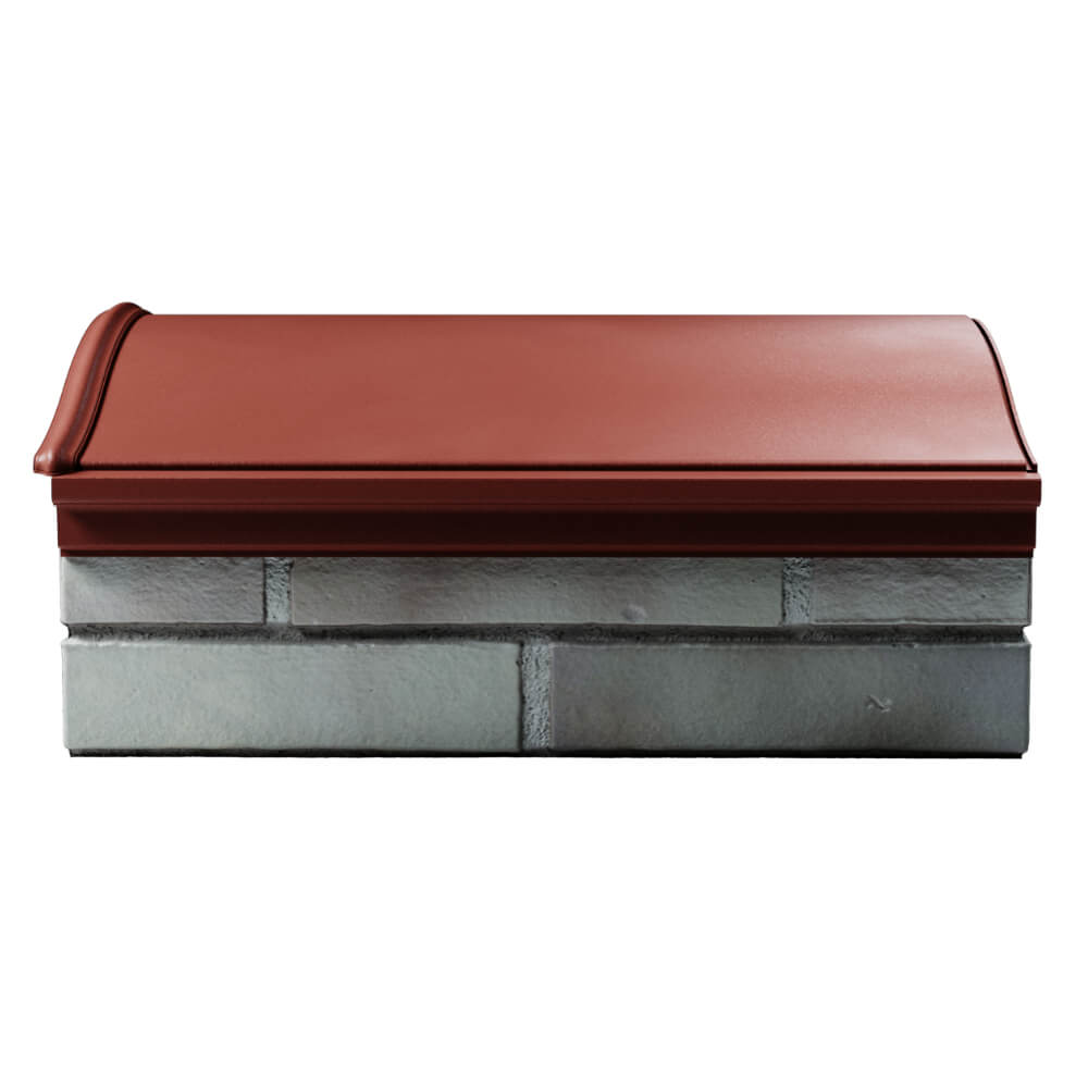 Парапет Zking Монблан Красный посадка на 1.5 кирпича (355/385мм) в Новороссийске фото