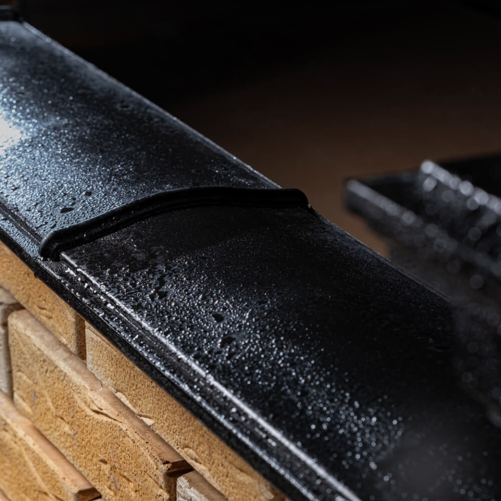 Парапет Zking Монблан Черный посадка на 0.5 кирпича (130мм) в Новороссийске фото