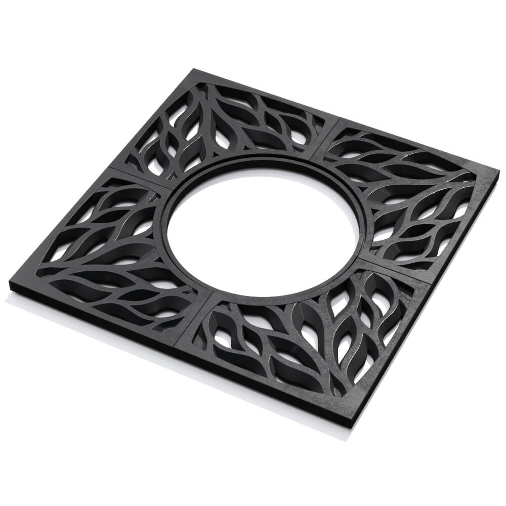 Приствольная решетка для дерева ZKING CRUST 1.2х1.2м Черная в Новороссийске фото