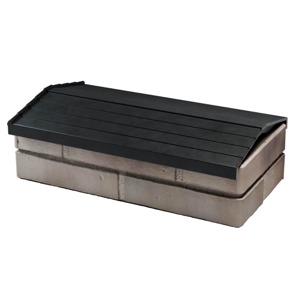 Парапет Zking Бона ХайТек Черный с посадкой на 1 кирпич (200/225/255мм) в Новороссийске фото