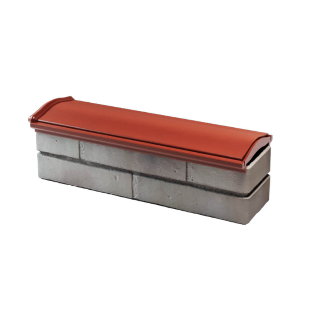 Парапет Zking Монблан Красный посадка на 0.5 кирпича (130мм) в Новороссийске фото