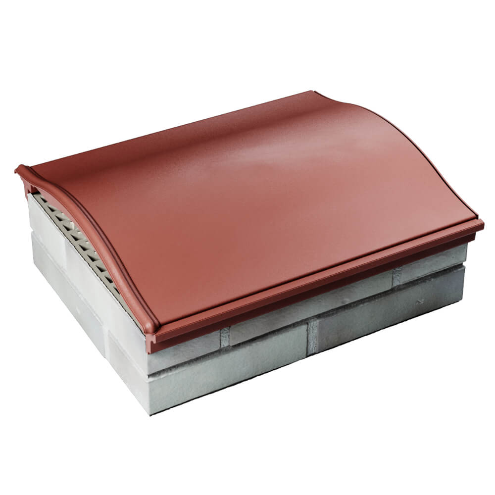 Парапет Zking Монблан Красный посадка на 1.5 кирпича (355/385мм) в Новороссийске фото