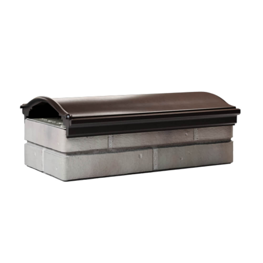 Парапет Zking Монблан Коричневый посадка на 1 кирпич (200/225/255мм) Новороссийск фото