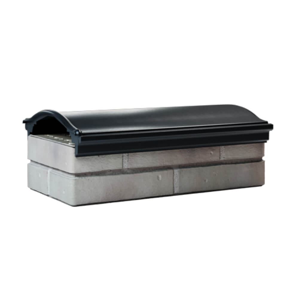 Парапет Zking Монблан Черный посадка на 1 кирпич (200/225/255мм) Новороссийск фото