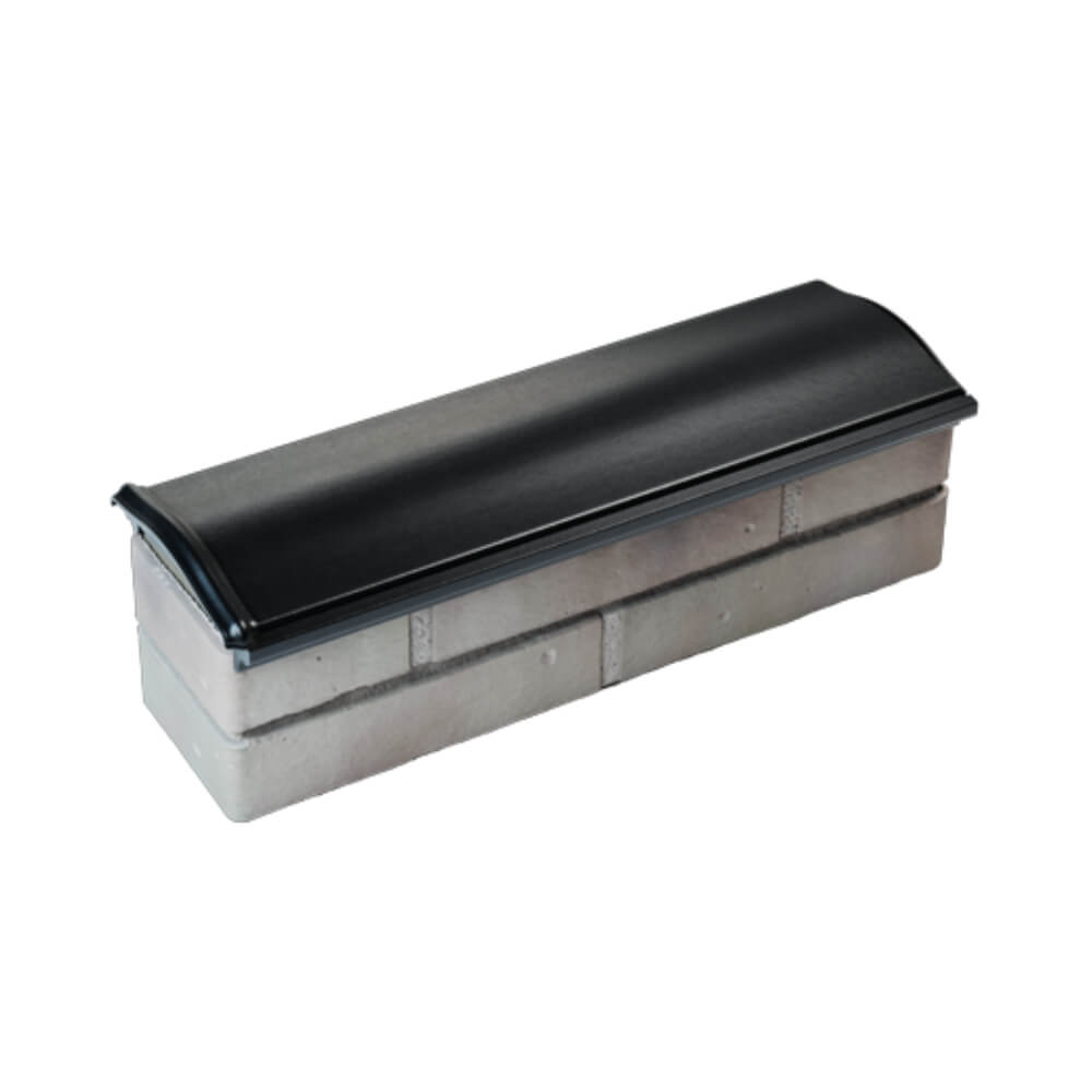 Парапет Zking Монблан Черный посадка на 0.5 кирпича (130мм) в Новороссийске фото