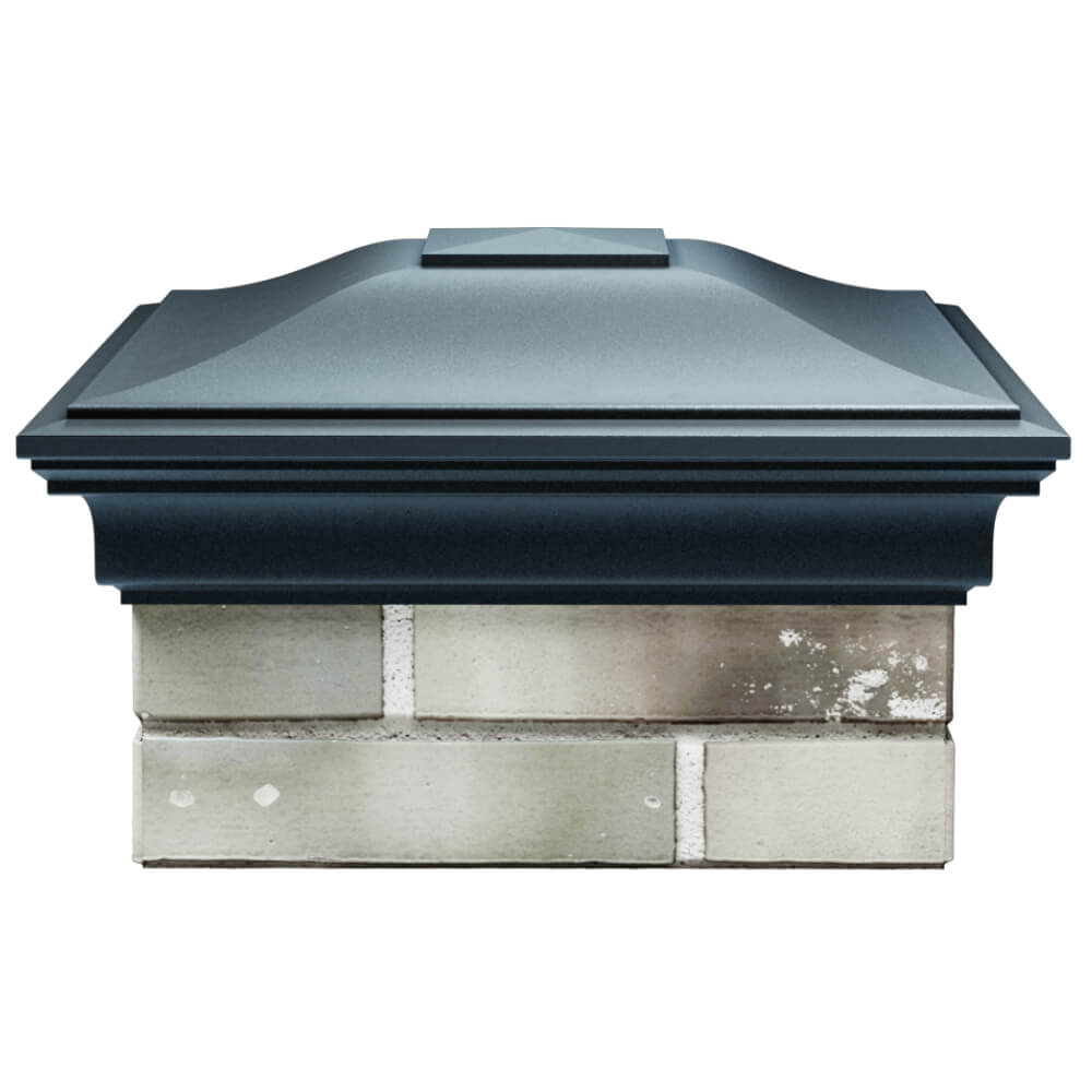 Колпак Zking Монблан Серый на столб 1.5х1.5 кирпича (385х385мм) Новороссийск фото