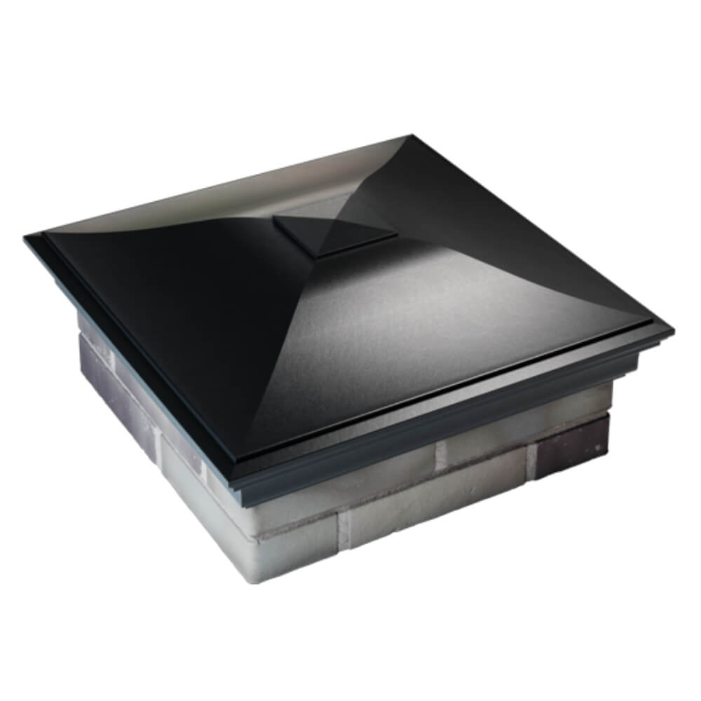 Колпак Zking Монблан Черный на столб 2х2 кирпича (515х515мм) Новороссийск фото