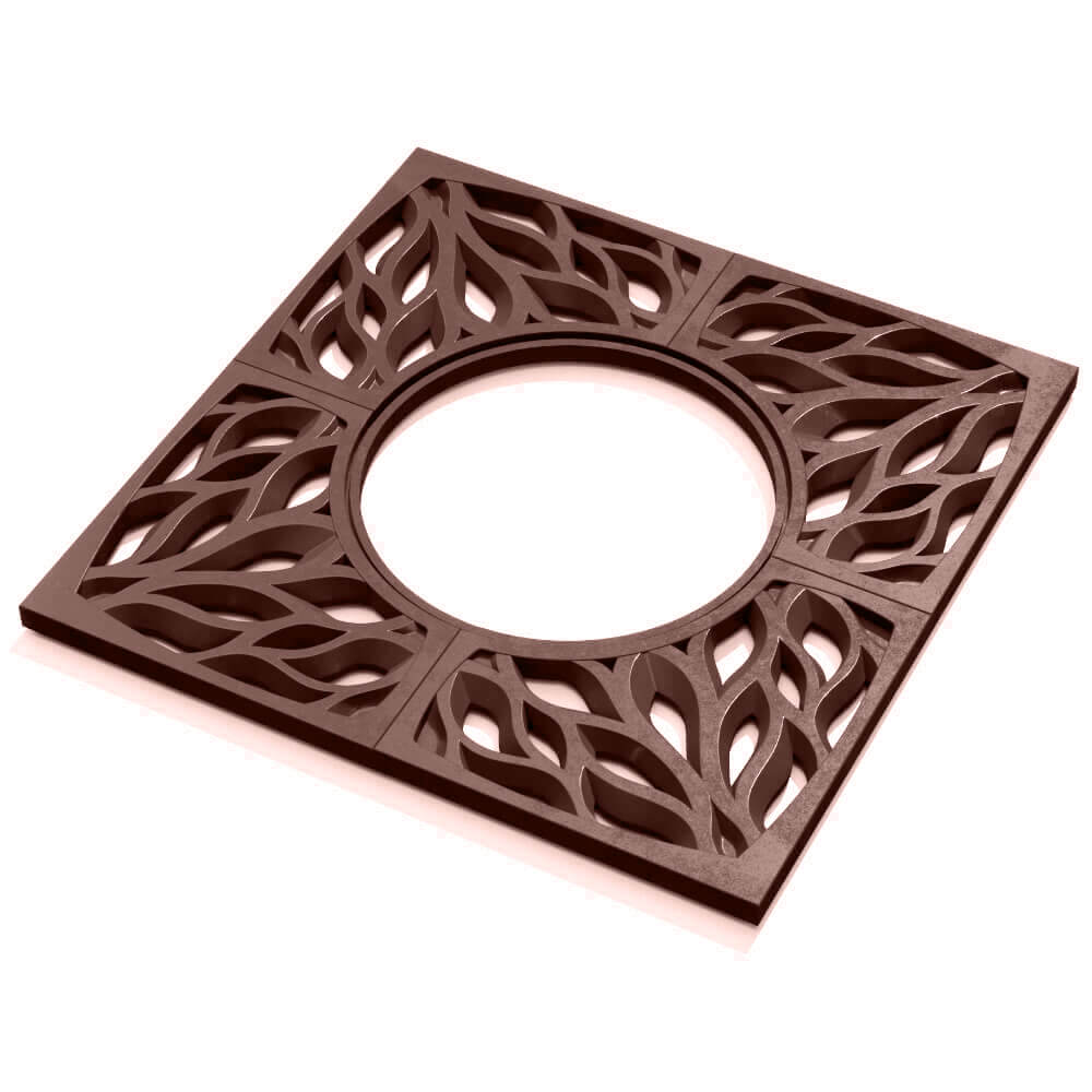 Приствольная решетка для дерева ZKING CRUST 1.2х1.2м Коричневая в Новороссийске фото