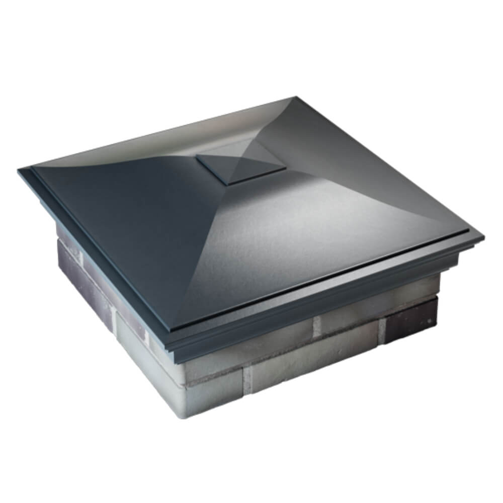 Колпак Zking Монблан Серый на столб 2х2 кирпича (515х515мм) Новороссийск фото