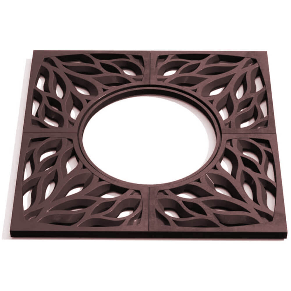 Приствольная решетка для дерева ZKING CRUST 1.2х1.2м Коричневая Новороссийск фото