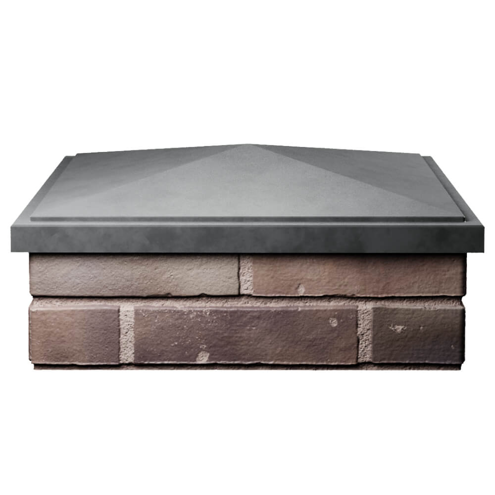 Колпак Zking БонаМоно Серый на столб 2х2 кирпича (515х515, 530х530мм) Новороссийск фото