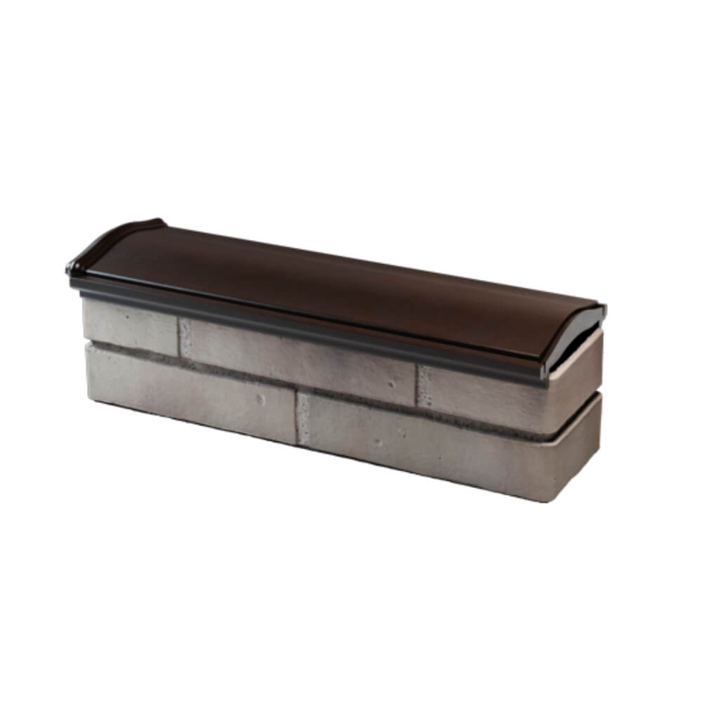 Парапет Zking Монблан Коричневый посадка на 0.5 кирпича (130мм) в Новороссийске фото