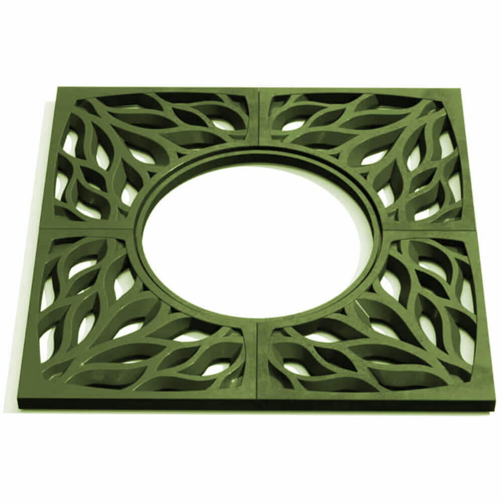 Приствольная решетка для дерева ZKING CRUST 1.2х1.2м Зеленая Новороссийск фото