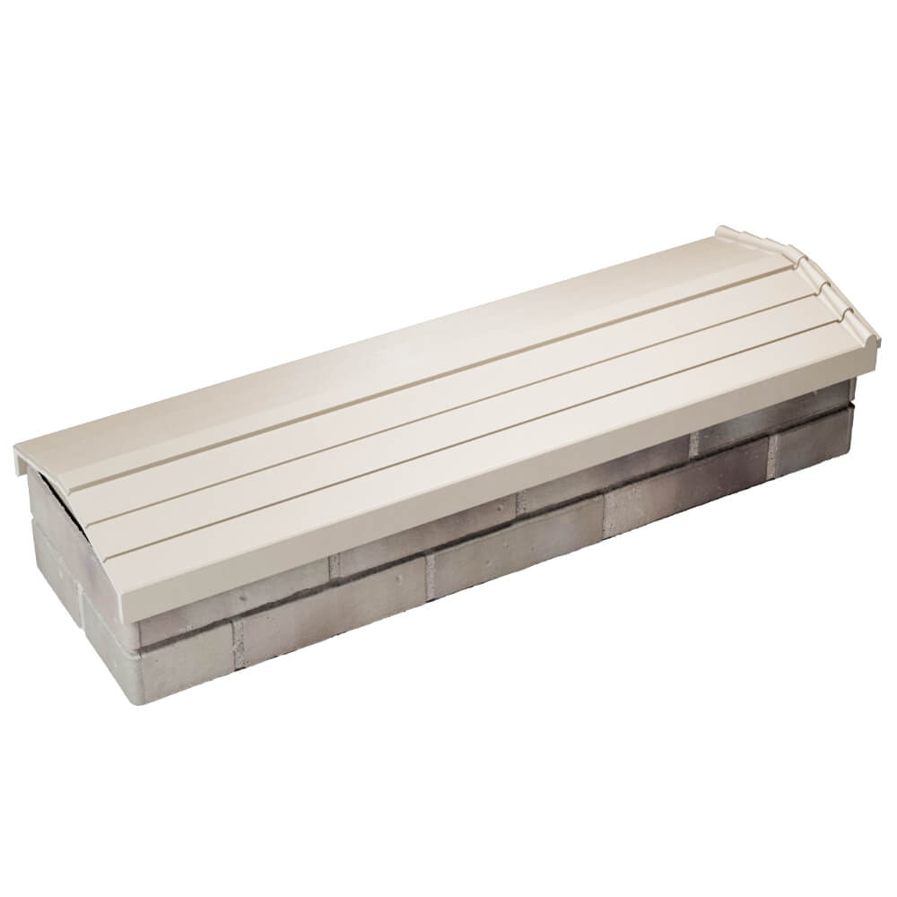 Парапет Zking Бона ХайТек Бежевый посадка на 0.5 кирпича (130мм) в Новороссийске фото