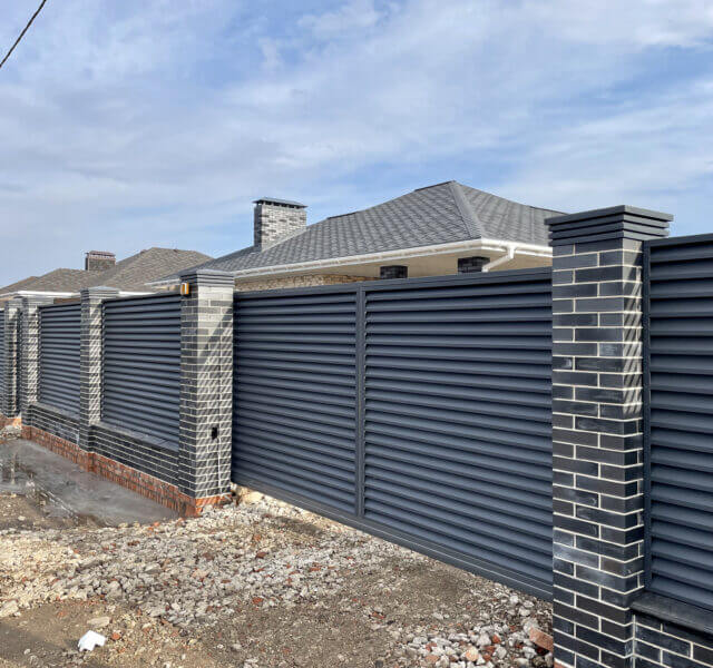 Колпак Zking Бона ХайТек Серый на столб 1.5х1.5 кирпича (385х385мм) в Новороссийске фото