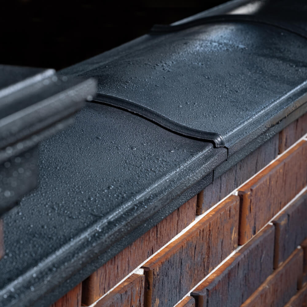 Парапет Zking Монблан Черный посадка на 0.5 кирпича (130мм) в Новороссийске фото