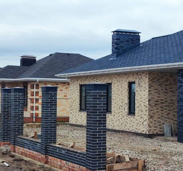 Колпак Zking Бона ХайТек Серый на столб 1.5х1.5 кирпича (385х385мм) в Новороссийске фото